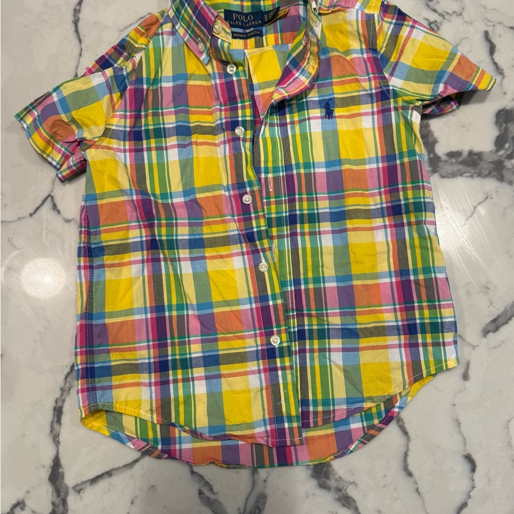 Polo by Ralph Lauren Kids Multicolor Plaid Shirt
